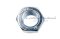 หัวน็อตล็อคกันคลายแบบบีบเหล็กชุบ (Stover, Prevailing Torque Locking Nut) M16x2.0