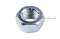หัวน็อตล็อคกันคลายแบบบีบเหล็กชุบ (Stover, Prevailing Torque Locking Nut) M20x2.5