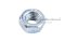 หัวน็อตล็อคกันคลายแบบบีบเหล็กชุบ (Stover, Prevailing Torque Locking Nut) M6x1.0