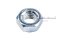 หัวน็อตล็อคกันคลายแบบบีบเหล็กชุบ (Stover, Prevailing Torque Locking Nut) M8x1.25