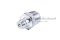 หัวอัดจารบีเหล็กชุบซิงค์แบบตรง ขนาด 1/8" เกลียว 27 (NPT)