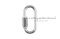 ห่วงสแตนเลสควิกลิงค์ (Stainless Steel Quick Links) ขนาดแกน 5 mm