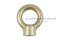 อายนัทเหล็กชุบทรงฐานสูง (JIS Eye Nut) ขนาด M16 (WLL 0.45 Ton/450KG)