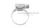 เข็มขัดรัดท่อสแตนเลสเกรด 304 ทั้งตัวรุ่นตัน TJBC All-Stainless-Steel Belt (หน้าตัด 12x0.7 mm) ขนาด 12-22 mm