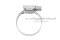 เข็มขัดรัดท่อสแตนเลสเกรด 304 ทั้งตัวรุ่นตัน TJBC All-Stainless-Steel Belt (หน้าตัด 12x0.7 mm) ขนาด 20-32 mm