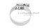 เข็มขัดรัดท่อสแตนเลสเกรด 304 ทั้งตัวรุ่นตัน TJBC All-Stainless-Steel Belt (หน้าตัด 12x0.7 mm) ขนาด 25-35 mm