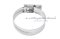 เข็มขัดรัดท่อสแตนเลสเกรด 304 ทั้งตัวรุ่นตัน TJBC All-Stainless-Steel Belt (หน้าตัด 12x0.7 mm) ขนาด 25-40 mm