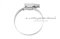 เข็มขัดรัดท่อสแตนเลสเกรด 304 ทั้งตัวรุ่นตัน TJBC All-Stainless-Steel Belt (หน้าตัด 12x0.7 mm) ขนาด 30-45 mm