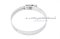 เข็มขัดรัดท่อสแตนเลสเกรด 304 ทั้งตัวรุ่นตัน TJBC All-Stainless-Steel Belt (หน้าตัด 12x0.7 mm) ขนาด 50-70 mm