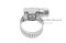 เข็มขัดรัดท่อสแตนเลสเกรด 304 ทั้งตัวรุ่นตัน TJBC All-Stainless-Steel Belt (หน้าตัด 9x0.7 mm) ขนาด 10-16 mm