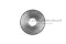แหวนรองน็อตหัวเตเปอร์ สแตนเลส ทรงเรียบด้านในตัน (304 Stainless Steel Countersunk Washer) ขนาด M5 วงนอก 18 สูง 3.5 mm