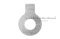 แหวนอีแปะพับกันคลาย สแตนเลส 304 Stainless Steel Tab Washer ขนาด M16