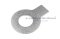 แหวนอีแปะพับกันคลาย สแตนเลส 304 Stainless Steel Tab Washer ขนาด M16