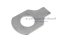 แหวนอีแปะพับกันคลายรุ่นเหลี่ยมด้านข้าง สแตนเลส 304 Stainless Steel Tab Washer ขนาด M16