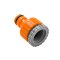 ข้อต่อก๊อกน้ำ 2in1 1/2"-3/4" PUMPKIN (42281) ใช้กับเครื่องฉีดน้ำ Berlin (33376)
