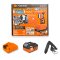 เครื่องจี้ปูนไร้สาย 20V INF-2835CV4 PUMPKIN 50697 (แบต XT 4.0Ahx1 ก้อน) , ตัวเปล่า 50696