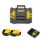 ชุดเครื่องเจียร์ไร้สาย 4" 20V Dewalt รุ่น DCG407P2T (แบต 5.0Ah=2 ก้อน)