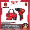 ชุดสว่านกระแทกไร้สาย REDSTART 12V รุ่น M18 BLPDRC-201B  (แบต 2.0 ah = 1 ก้อน แท่นชาร์จ =1 อัน)