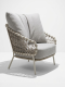 outdoor rope chair