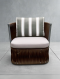 artificial rattan chair
