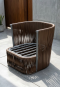 artificial rattan chair
