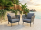 Artificial rattan living room sofa set