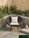 artificial rattan chair