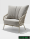 outdoor rope chair