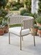 artificial rattan chair