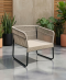 Synthetic rattan living room set