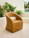 Artificial rattan coffee table set