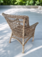 artificial rattan chair
