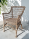 artificial rattan chair
