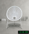 Artificial rattan chair