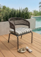 Artificial rattan dinner set