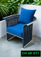 artificial rattan chair