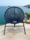 Artificial rattan chair
