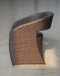 artificial rattan chair