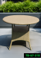 artificial rattan table