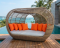 Artificial rattan daybed