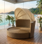 Artificial rattan living set