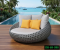 artificial rattan daybed