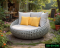 Outdoor Synthetic Rattan Daybed