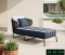 Rattan Sun Lounger/Bed