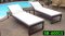 Rattan Sun Lounger/Bed Product code SB-A0015