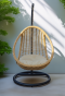artificial rattan swing