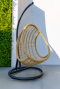 artificial rattan swing