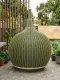 artificial rattan swing