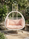 artificial rattan swing