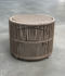 Artificial rattan side table
